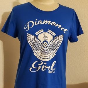 **SALE** Dodgers Diamond Girl Tees